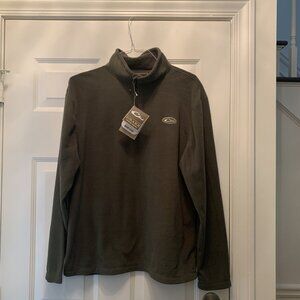 Drake, Men's, Large 1/2 Zip Fleece Pullover